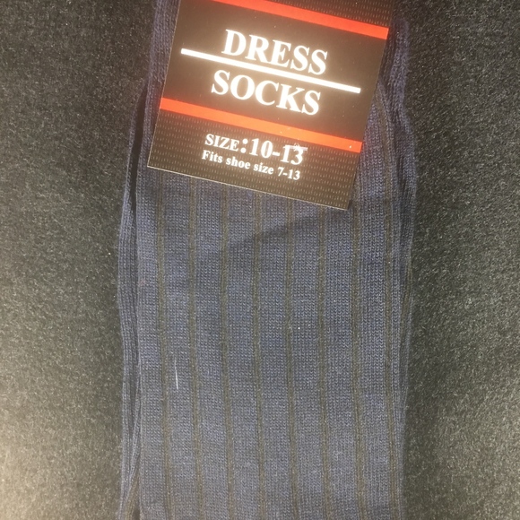 7 PAIRS CREW DRESS SOCKS SIZE 10-13 - Picture 5 of 8